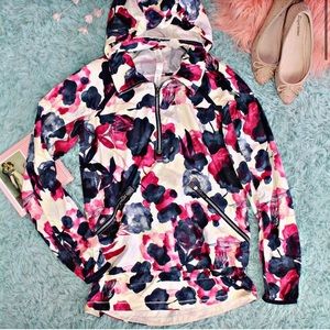 Lululemon Miss Misty Floral Hooded Rain Jacket